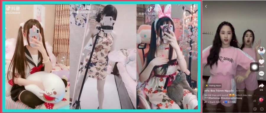 Các video bán hàng trên tik tok thu hút lượng xem cao