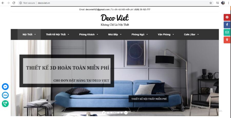 Deco Viet, mang lại mẫu nội thất mới mẻ, độc đáo, trẻ trung, hiện đại